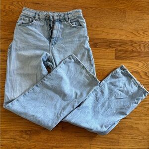 Garage Light Blue Denim Jeans wide leg